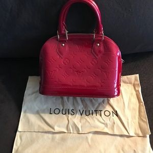 Louis Vuitton Bags - Louis Vuitton Authentic Alma BB Monogram Vernis Louis Vuitton Bags - Louis Vuitton Authentic Alma BB Monogram Vernis
